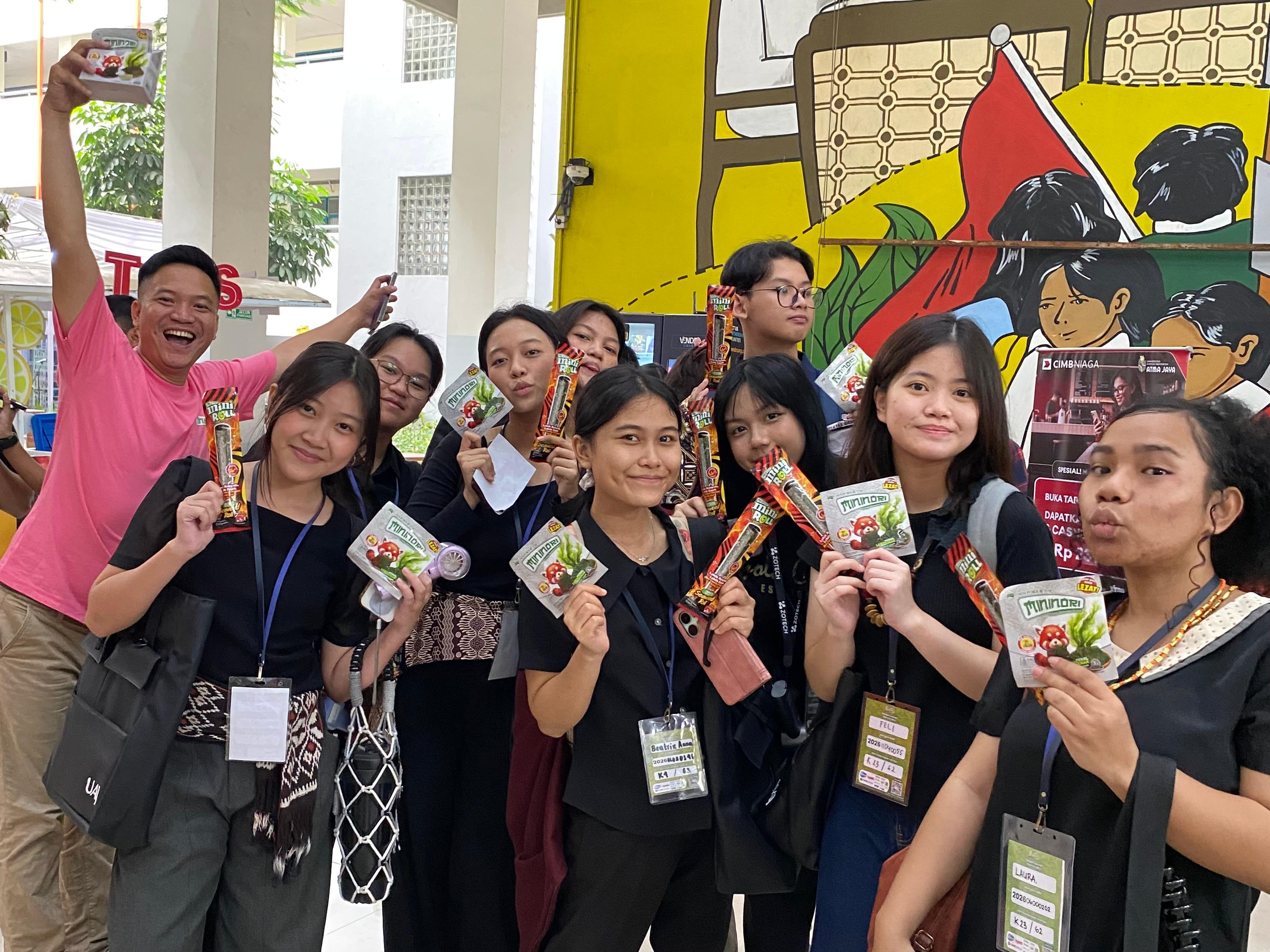 Mininori Hadir dalam Inisiasi Student Life Journey di Unika Atma Jaya